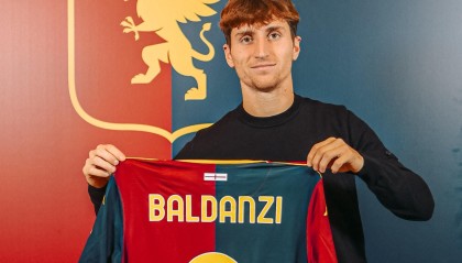 2026世界杯投注官方网站-官方：热那亚租借罗马中场巴尔丹齐，包含赛季末买断选项